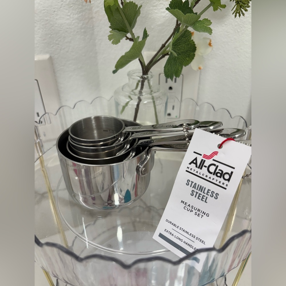 All-Clad Stainless Steel Measuring 4 Cup Set